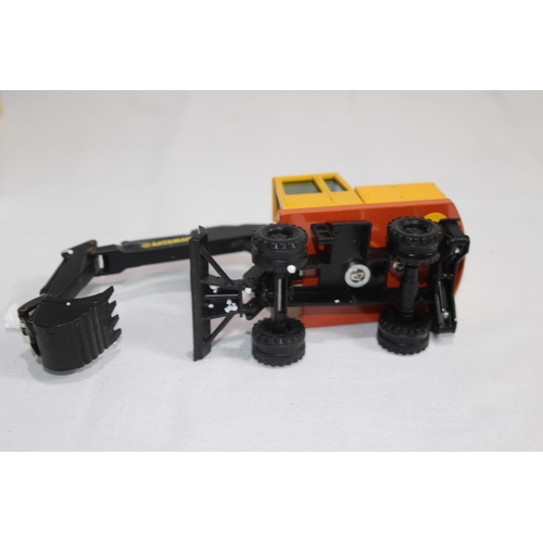 411 - JOAL AKERMAN M7-MC EXCAVATOR DIE-CAST MODEL WITH BOX