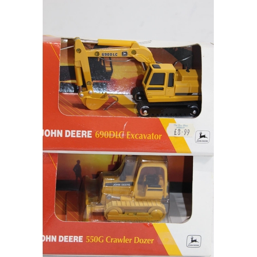 415 - 4 X ERTL JOHN DEERE DIE-CAST MODELS WITH BOXES