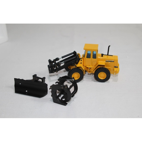 419 - JOAL VOLVO BM L70 GRAPPLE SKIDDER DIE-CAST MODEL WITH BOX