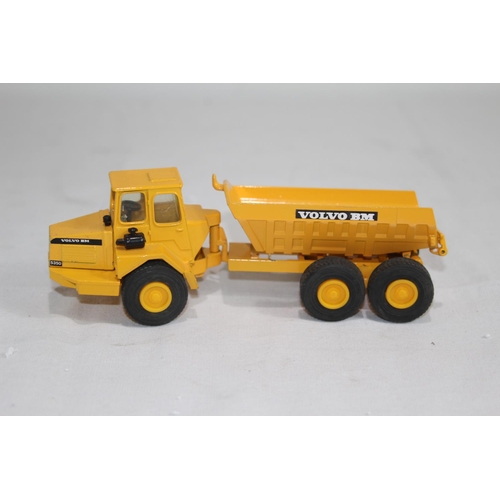 420 - JOAL VOLVO BM A25 ARTICULATED DUMPTRUCK DIE-CAST MODEL WITH BOX