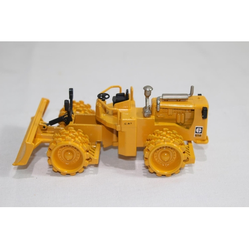 428 - JOAL CAT 825-B COMPACTOR DIE-CAST MODEL WITH BOX