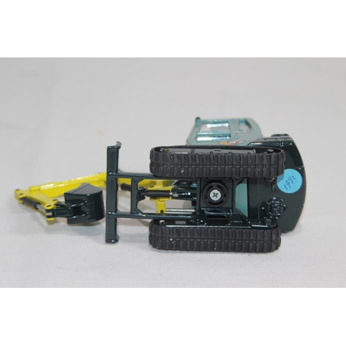 435 - JOAL AMMANN YANMAR MINI EXCAVATOR DIE-CAST MODEL WITH BOX