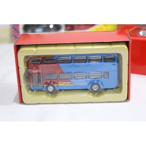 463 - QUANTITY OF BUS DIE-CAST MODELS WITH BOXES