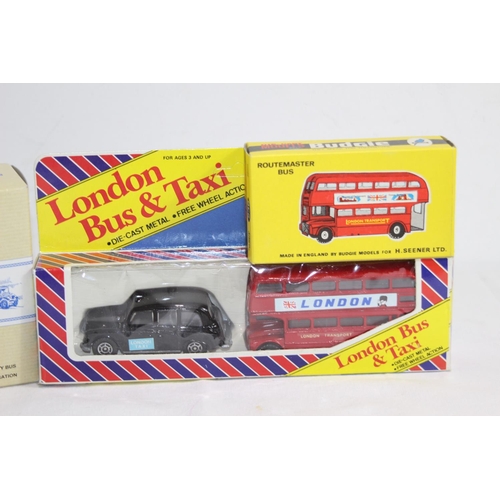 463 - QUANTITY OF BUS DIE-CAST MODELS WITH BOXES