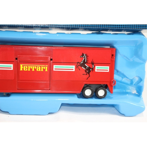 466 - MATCHBOX SUPERKINGS FORMULA RACING TRUCK FERRARI DIE-CAST MODEL WITH BOX