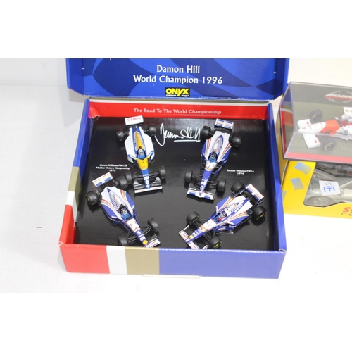 470 - QUANTITY OF FORMULA VEHICLES DIE-CAST MODEL WITH BOX