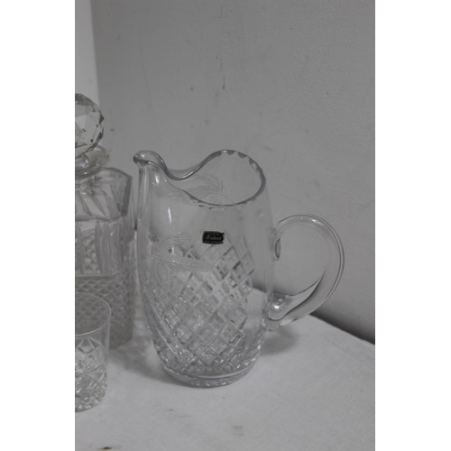 116 - QUANTITY OF CUT GLASS ETC
24CM