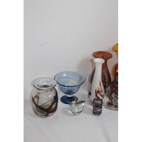 120 - QUANTITY OF VASES ETC 
30CM