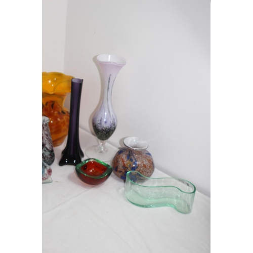 120 - QUANTITY OF VASES ETC 
30CM