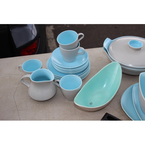 134 - QUANTITY OF POOLE CHINA