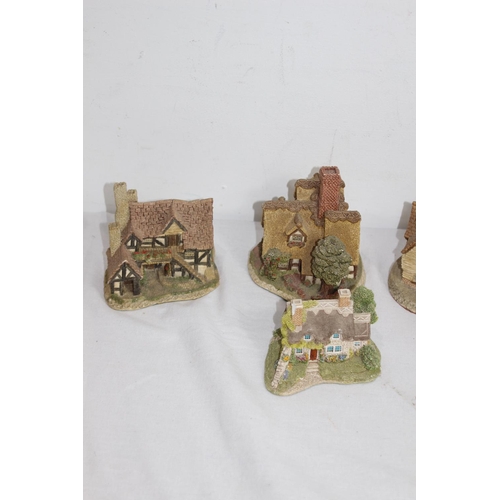 158 - QUANTITY OF DAVID WINTER COTTAGES 
15CM