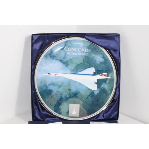 169 - BRADFORD EXCHANGE CONCORDE PLATE
29CM