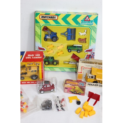 478 - QUANTITY OF MATCHBOX DIE-CAST VEHICLES AND ACCESSORIES