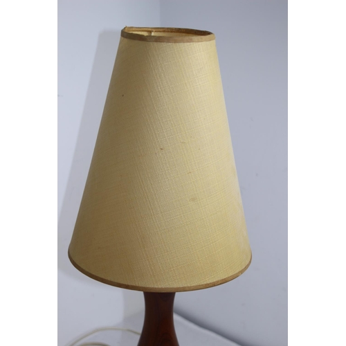 186 - RETRO WOODEN LAMP 
58CM