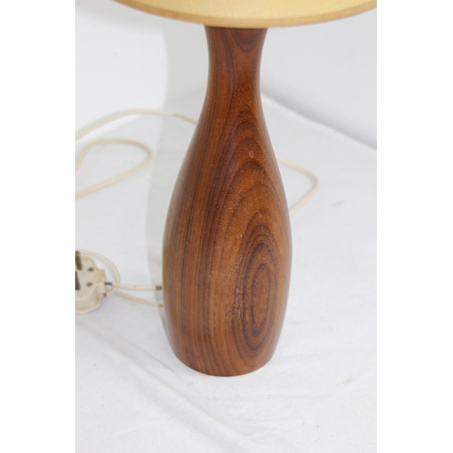 186 - RETRO WOODEN LAMP 
58CM