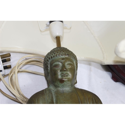 190 - ORIENTAL BUDDHA LAMP 
50CM