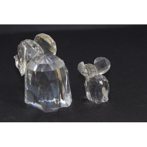 206 - 2 X SWAROVSKI ELEPHANTS