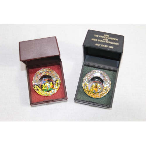 238 - 2 X SWAROVSKI COMMEMORATIVE WARE