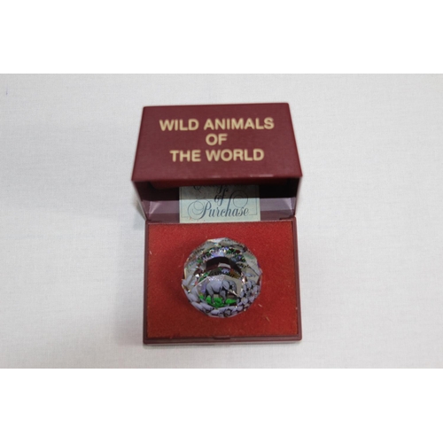 239 - SWAROVSKI WILD ANIMALS OF THE WORLD ORB