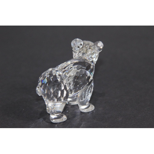 244 - SWAROVSKI BEAR WITH FISH