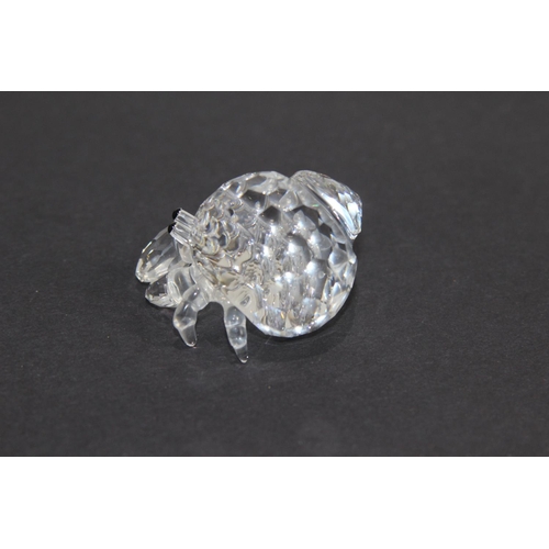 245 - SWAROVSKI BOXED CRAB