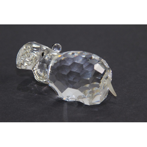 246 - SWAROVSKI BOXED HIPPO