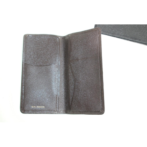 627 - 5 X NEW MOROCCAN LEATHER WALLETS