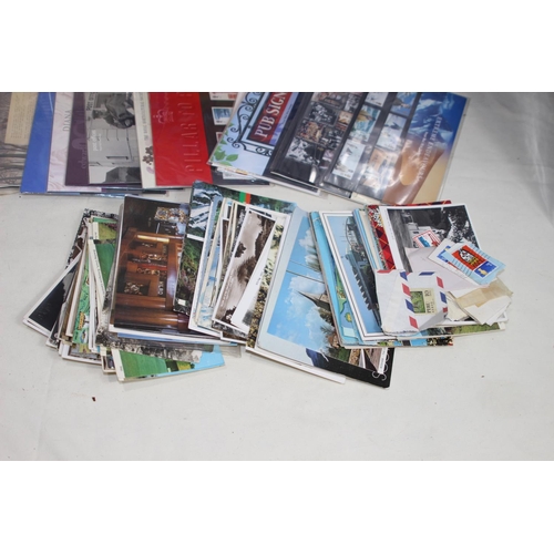 648 - QUANTITY OF STAMPS AND POSTCARDS