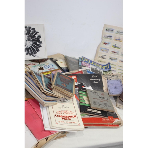 667 - QUANTITY OF EPHEMERA