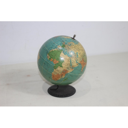 693 - VINTAGE METAL PHILIPS LONDON LIBRARY GLOBE 
17CM