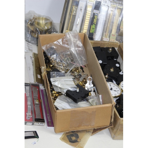 697 - LARGE QUANTITY OF WATCH STRAPS ETC