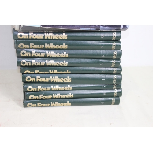 706 - QUANTITY OF VINTAGE ON FOUR WHEELS FIRST EDITION 1975 COMPLETE SET VOL 1-9