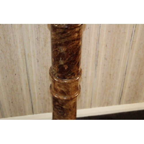 37 - MARBLE PLANT PILLAR 
101CM