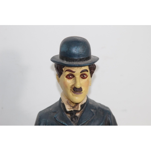 719 - CHARLIE CHAPLIN RESIN FIGURE 
48CM