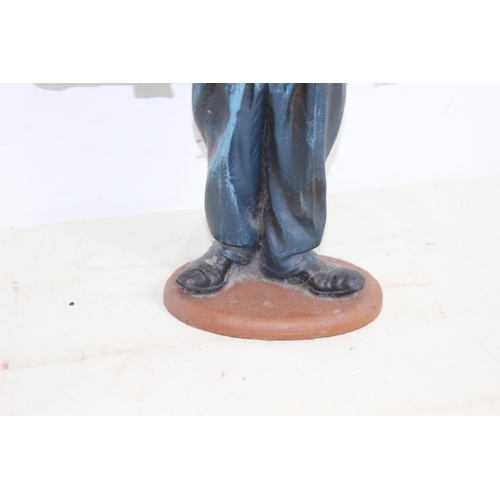 719 - CHARLIE CHAPLIN RESIN FIGURE 
48CM