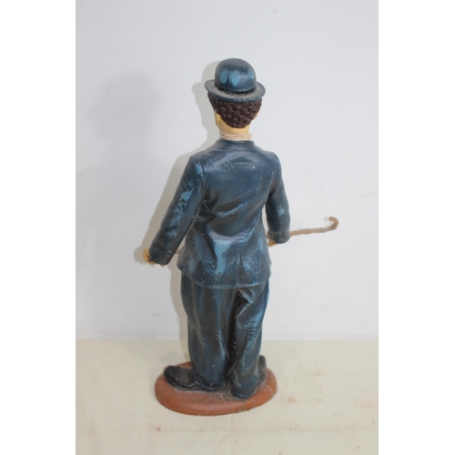 719 - CHARLIE CHAPLIN RESIN FIGURE 
48CM