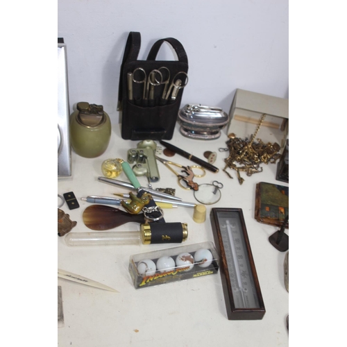 743 - INTERESTING BOX OF MISCELLANEOUS ITEMS