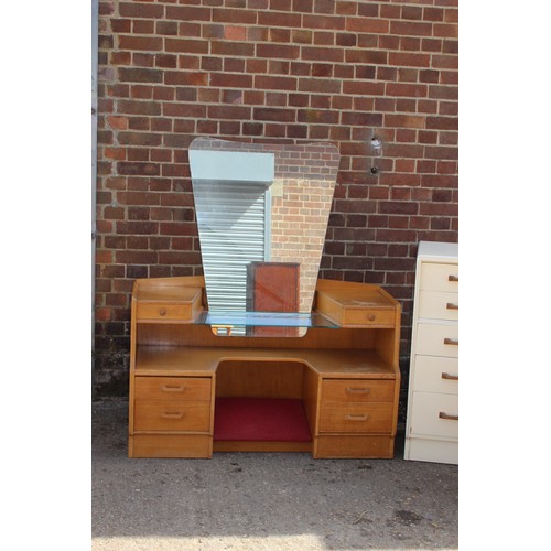 20 - 3 X PIECES OF GPLAN - INCLUDES DRESSING TABLE, CHEST OF DRAWERS AND BEDSIDE TABLE