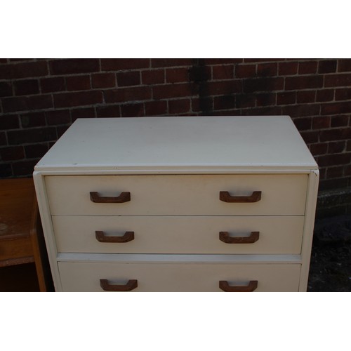 20 - 3 X PIECES OF GPLAN - INCLUDES DRESSING TABLE, CHEST OF DRAWERS AND BEDSIDE TABLE