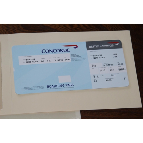 982 - QUANTITY OF CONCORDE STAMPS AND COINS