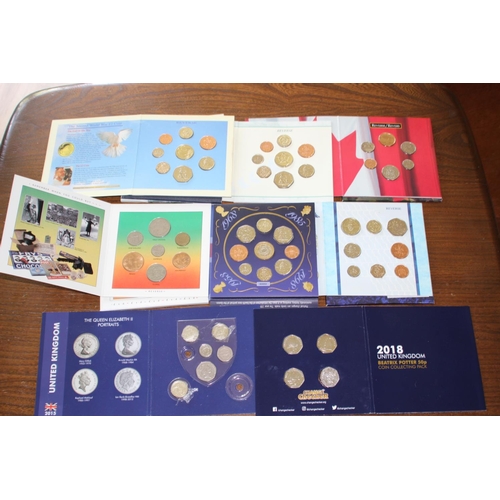 985 - QUANTITY OF COIN COLLECTION SETS