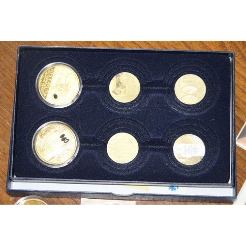 989 - QUANTITY OF COMMEMORATIVE FIRST DAY COIN COVERS AND WILL AND KATE COINS