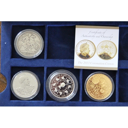 991 - QUANTITY OF MIXED COMMEMORATIVE COINS INCLUDING SILVER PROOFS