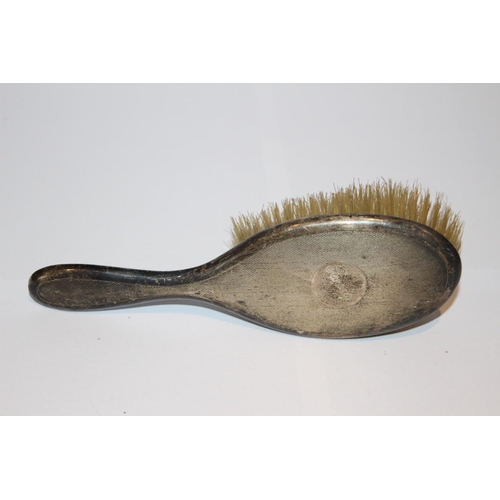 1002 - SILVER BACK BRUSH - LONDON 1904 - ASPREY