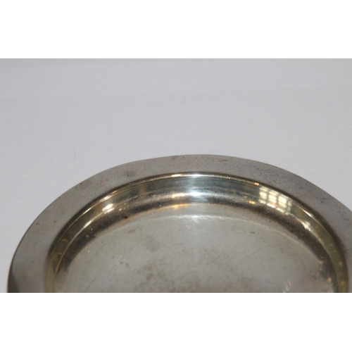 1012 - SILVER PIN TRAY - 59G - BIRMINGHAM - 1892 - JOSEPH GLOSTER - 10.5cm