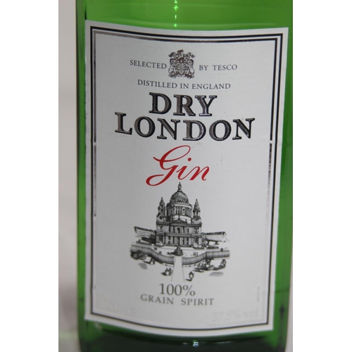 548 - BOTTLE OF DRY GIN