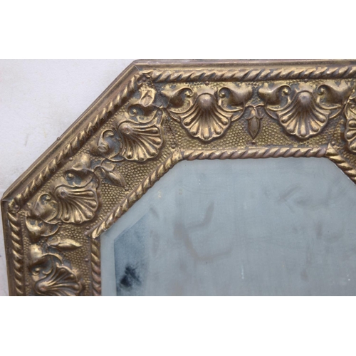 56 - METAL FRAMED MIRROR
74 X 44CM