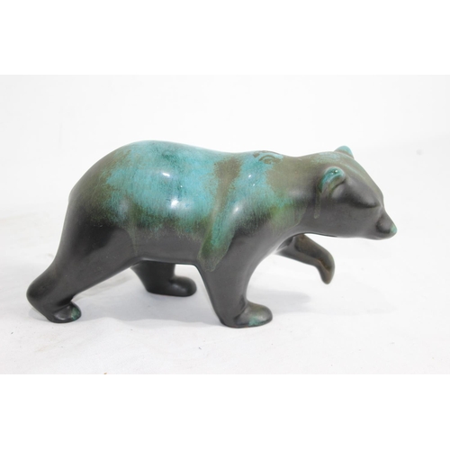 802 - POOLE SEAL AND CANADIAN BLUE MOUNTAIN BEAR
25 X 14CM