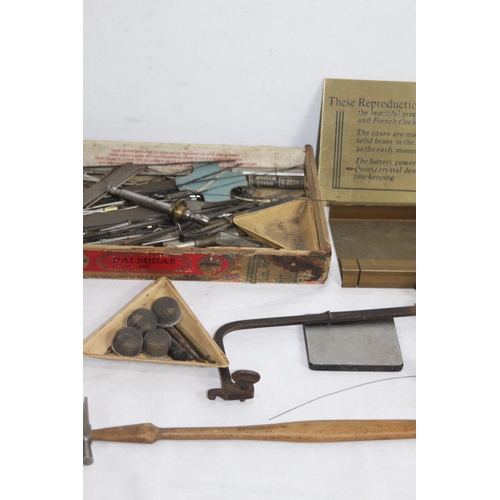 940 - QUANTITY OF JEWELLERS TOOLS AND SPARES