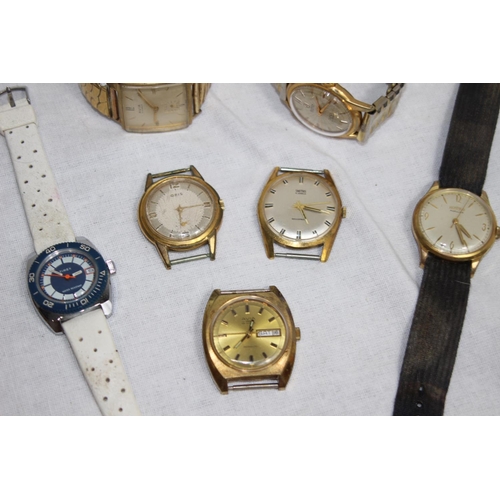 962 - 7 X VINTAGE WATCHES